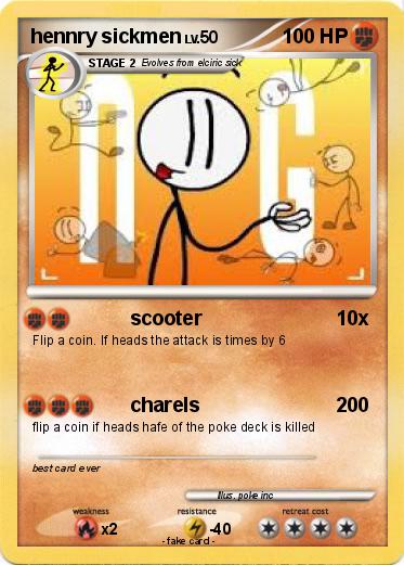 Pokemon hennry sickmen