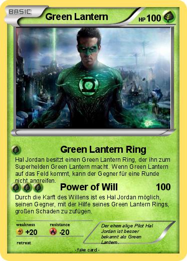 Pokemon Green Lantern