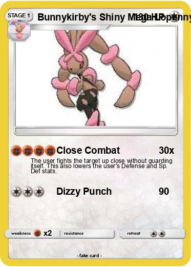 Pokemon Bunnykirby's Shiny Mega Lopunny