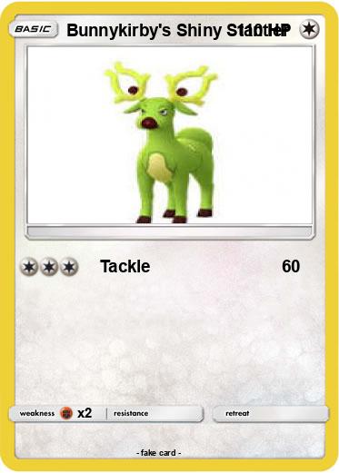 Pokemon Bunnykirby's Shiny Stantler