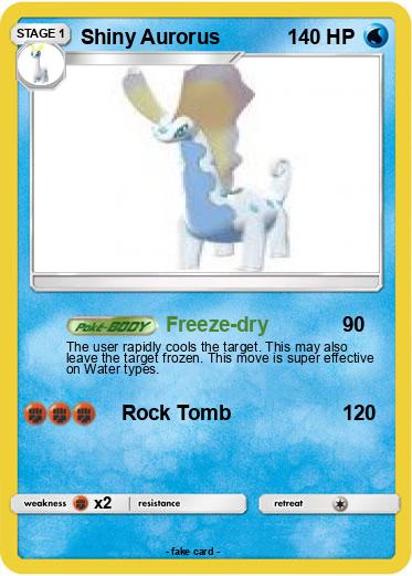 Pokemon Shiny Aurorus