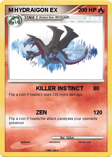 Pokemon M HYDRAIGON EX