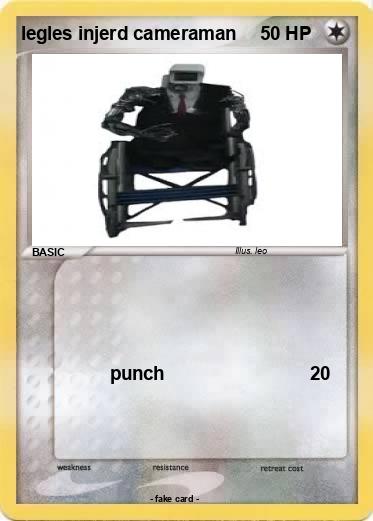 Pokemon legles injerd cameraman
