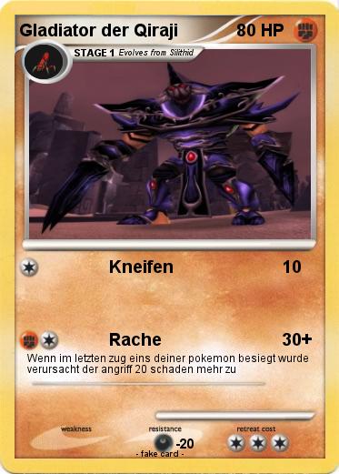 Pokemon Gladiator der Qiraji