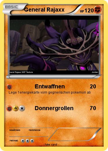 Pokemon General Rajaxx