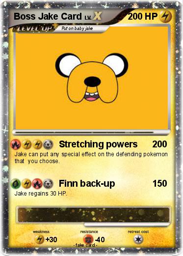 Pokemon Boss Jake Card