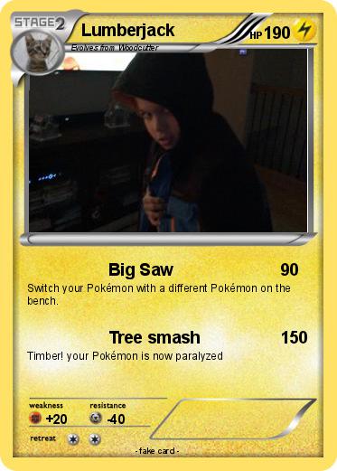 Pokemon Lumberjack