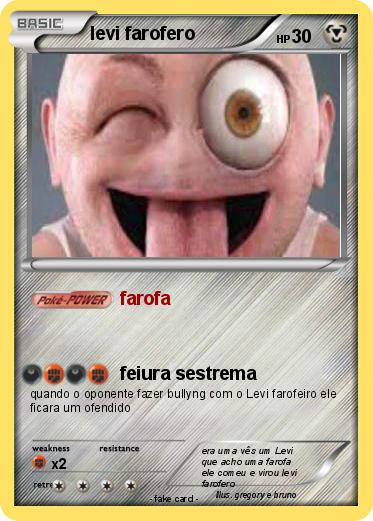 Pokemon levi farofero