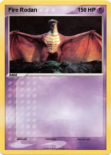 Pokemon Fire Rodan
