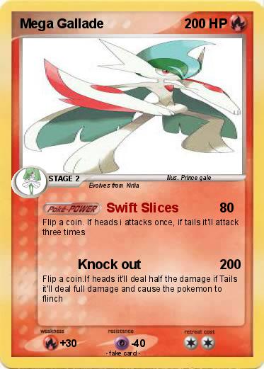 Pokemon Mega Gallade