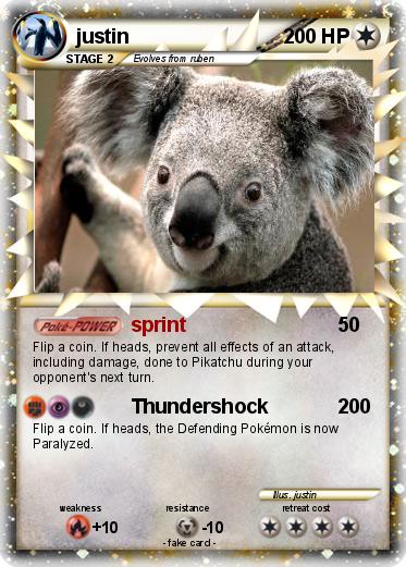 Pokemon justin