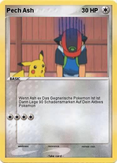 Pokemon Pech Ash