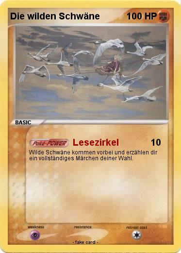 Pokemon Die wilden Schwäne