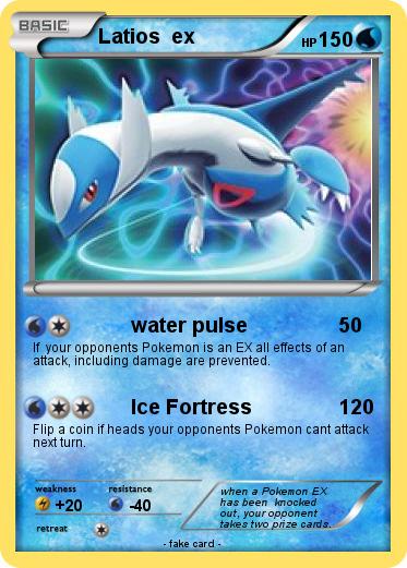 Pokemon Latios  ex