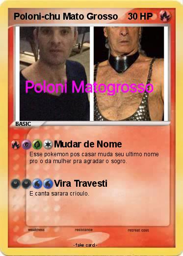 Pokemon Poloni-chu Mato Grosso