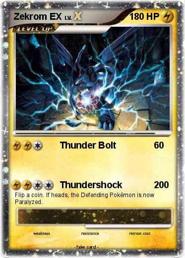 Pokemon Zekrom EX