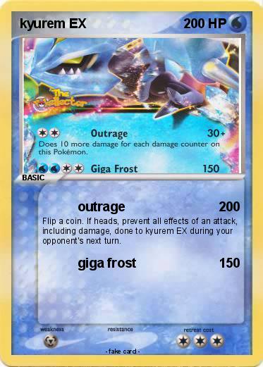 Pokemon kyurem EX