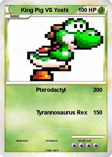 Pokemon King Pig VS Yoshi