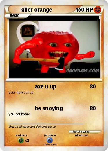 Pokemon killer orange