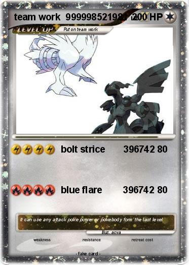 Pokemon team work  999998521981