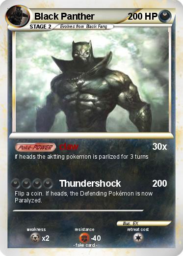 Pokemon Black Panther