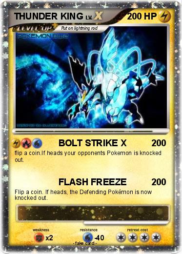 Pokemon THUNDER KING