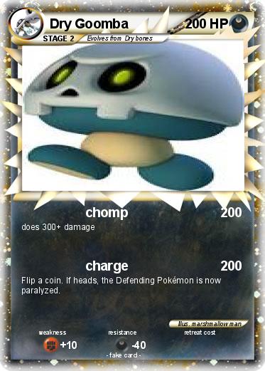 Pokemon Dry Goomba