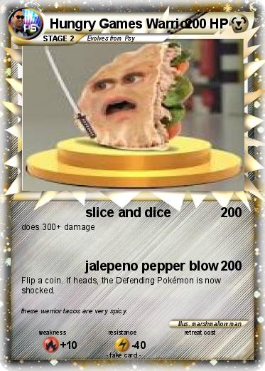 Pokemon Hungry Games Warrior