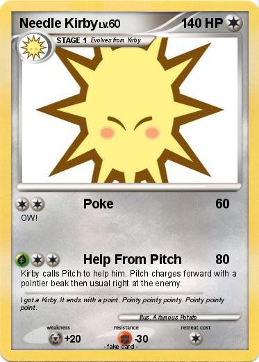 Pokemon Needle Kirby