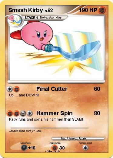 Pokemon Smash Kirby