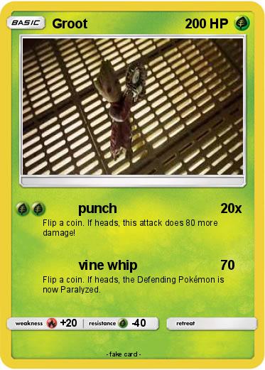 Pokemon Groot