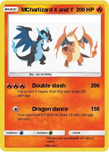 Pokemon MCharlizard X and Y