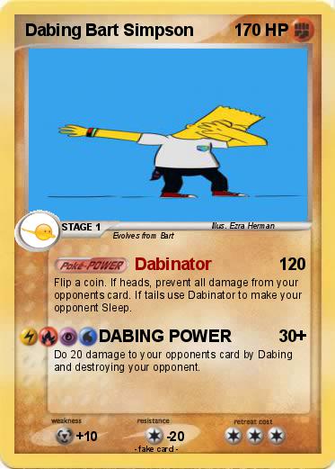 Pokemon Dabing Bart Simpson