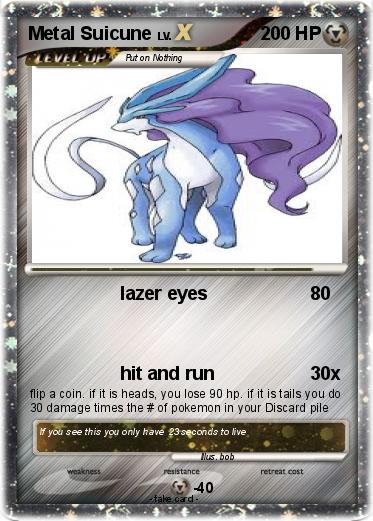 Pokemon Metal Suicune