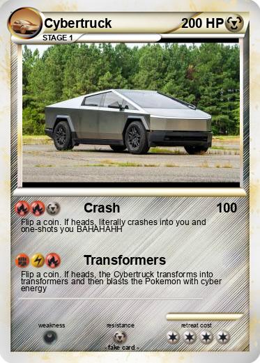 Pokemon Cybertruck Pokemon Cybertruck