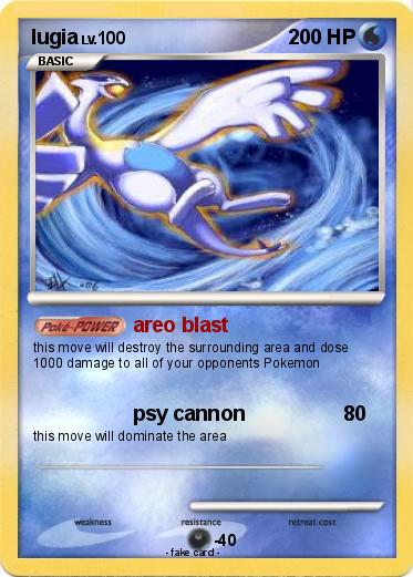 Pokemon lugia