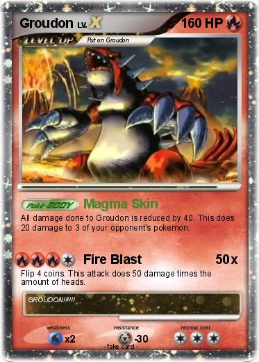 Pokemon Groudon