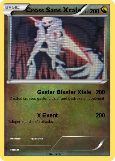 Pokemon Cross Sans Xtale