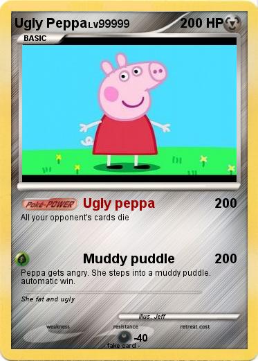 Pokemon Ugly Peppa
