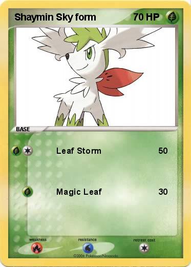 Pokemon Shaymin Sky form