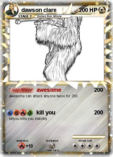 Pokemon dawson clare