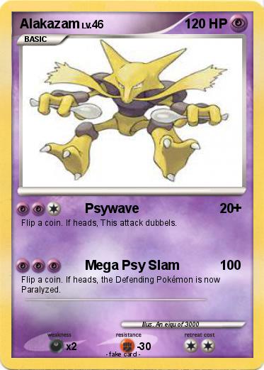 Pokemon Alakazam