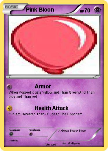 Pokemon Pink Bloon