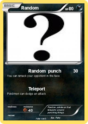 Pokemon Random