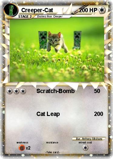 Pokemon Creeper-Cat