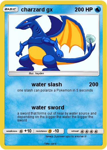 Pokemon charzard gx