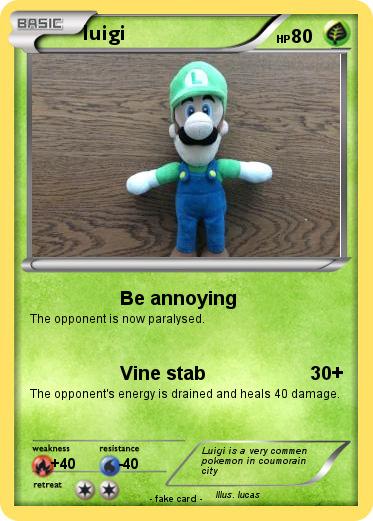 Pokemon luigi