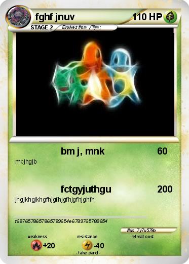 Pokemon fghf jnuv