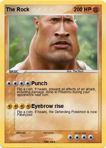 Pokemon The Rock