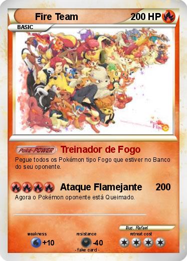 Pokemon Fire Team